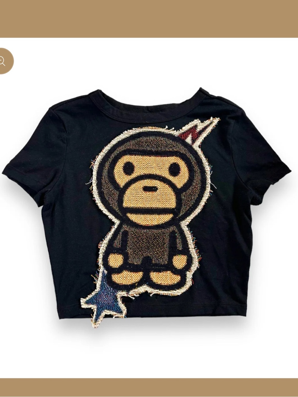 A Bathing Ape Baby Milo Crop Top